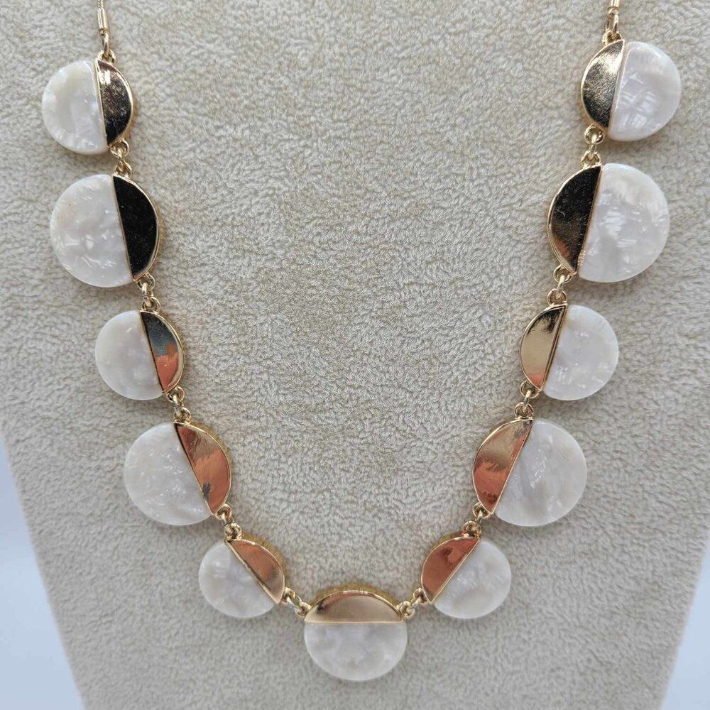 J Crew Disc Necklace - Picture 7 of 9